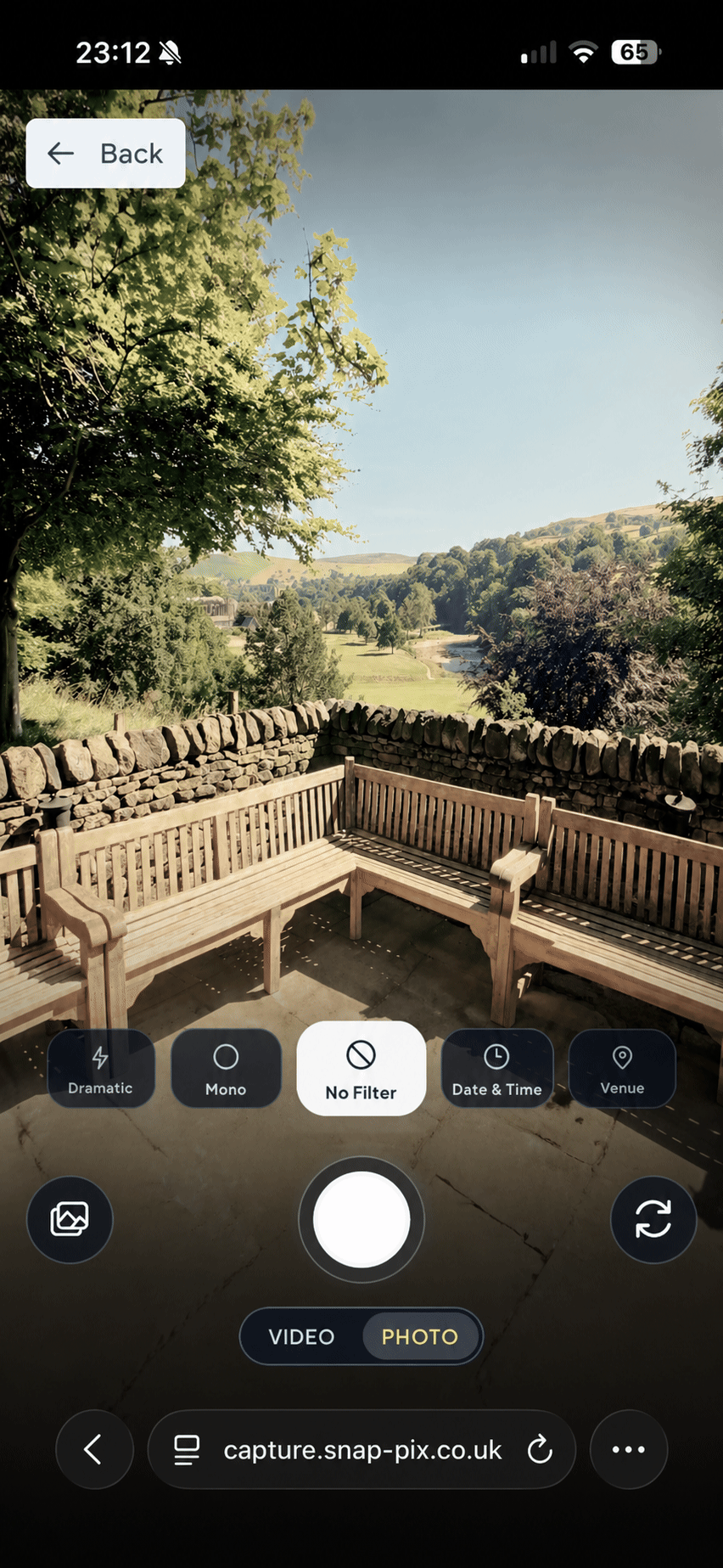 Camera App Screenshot